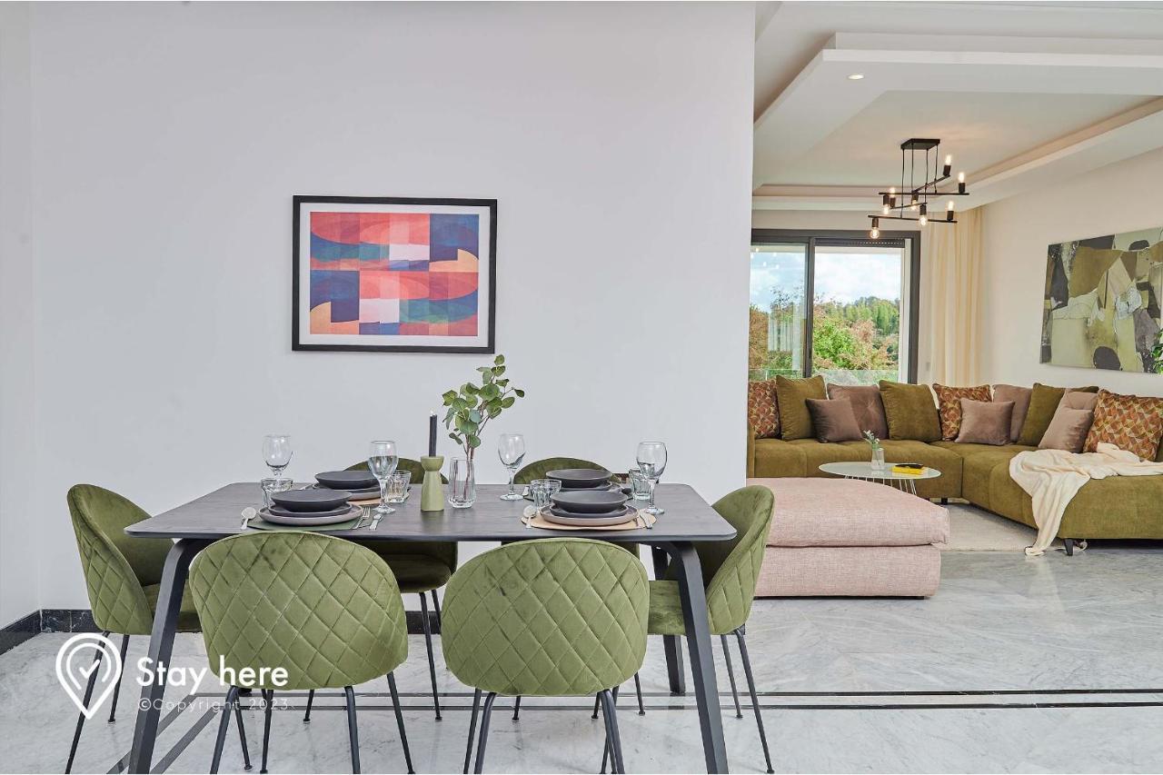 Stayhere Rabat - Hay Riad - Sophisticated Residence Exteriör bild