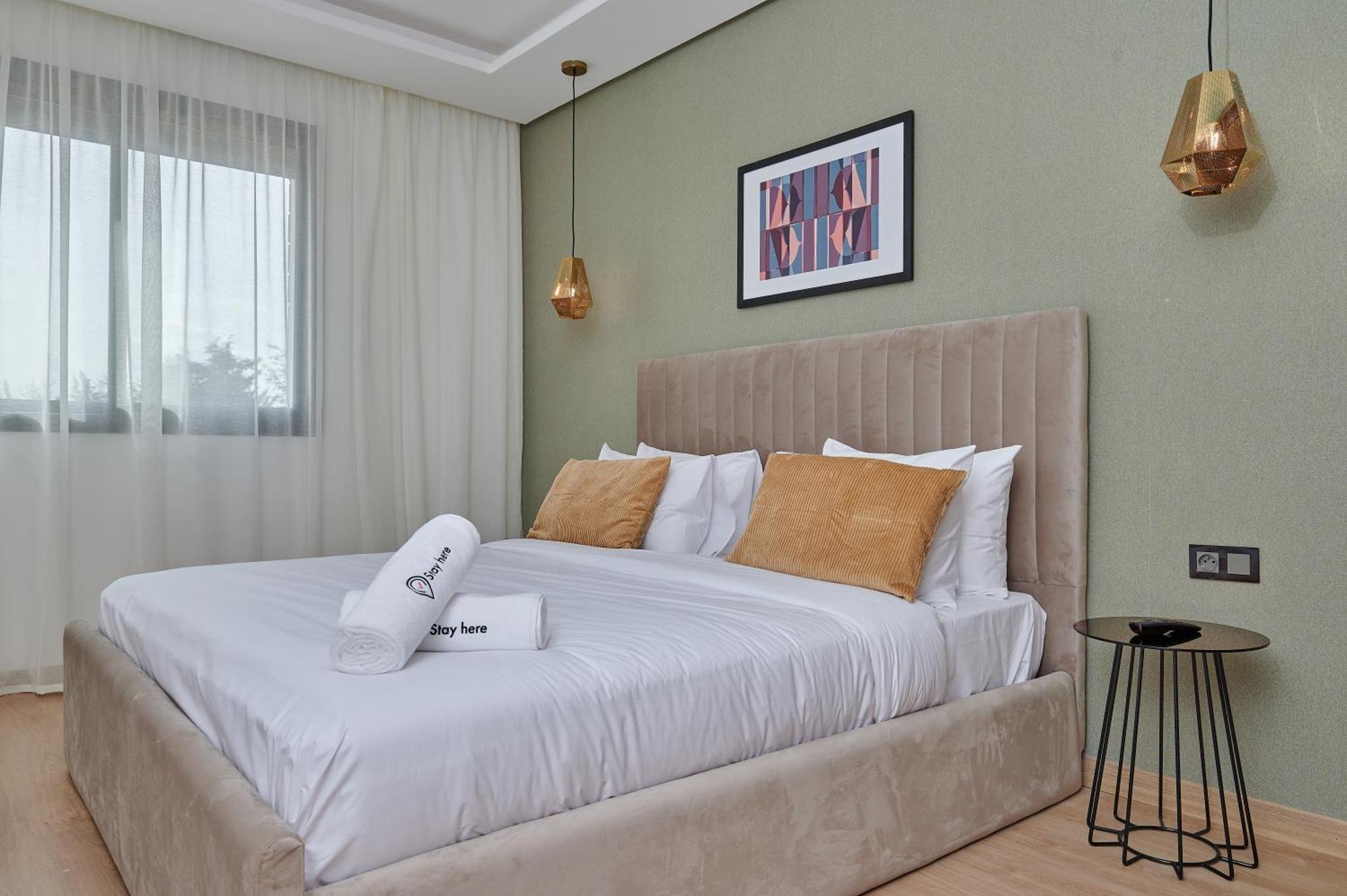 Stayhere Rabat - Hay Riad - Sophisticated Residence Exteriör bild